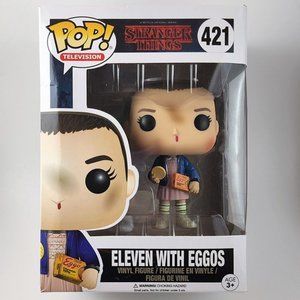Eleven with Eggos Stranger Things Vinyl Funko Pop No. 421